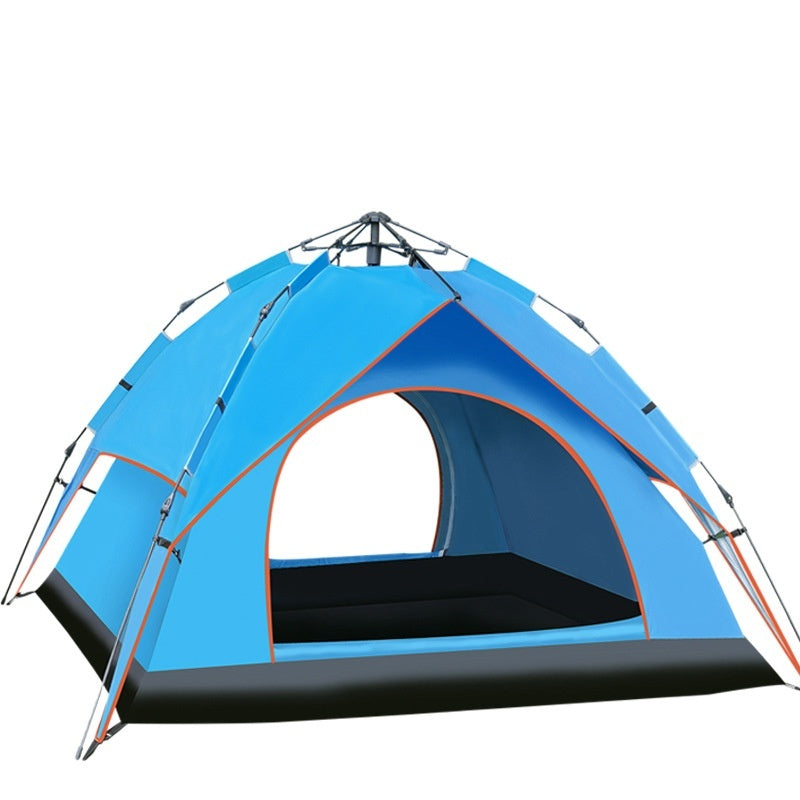 Explore the Great Outdoors with the 3-4 People Oxford Cloth Camping Tent