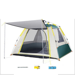 Experience the Great Outdoors with Our Automatic Tent Outdoor Camping Barbecue
