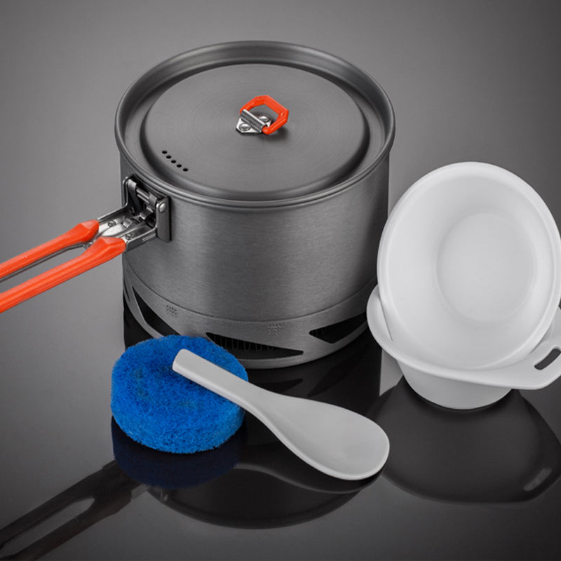 Experience the Great Outdoors with Our Camping Utensils Dishes Cookware Set