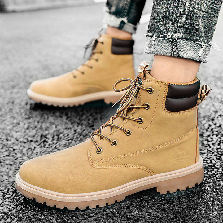 Elevate Your Style with British Fashion High-top Boots