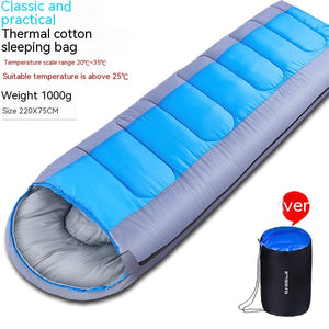 Outdoor Camping Warm Cotton Sleeping Bag: Your Perfect Companion for Adventure