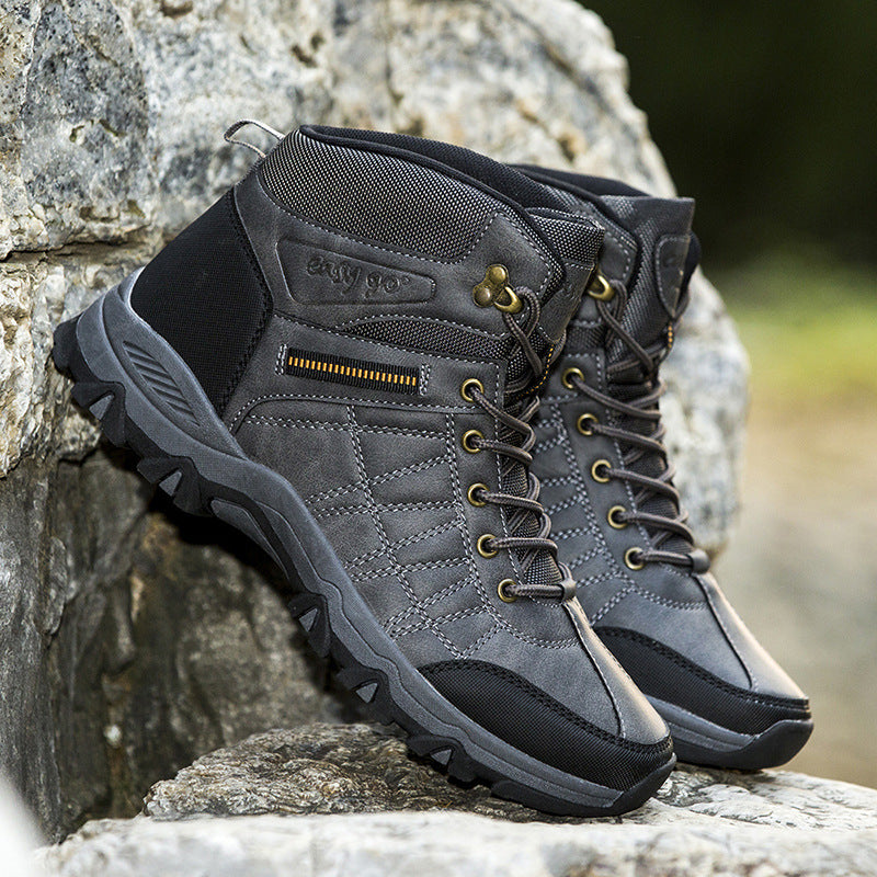 Large Men Outdoor Snow Boots High Top