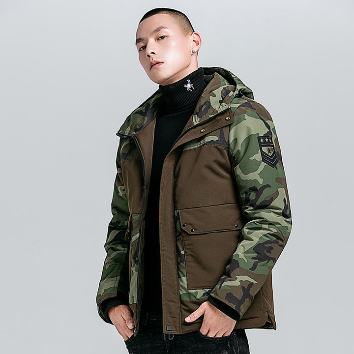 camouflage cotton men's cotton jacket