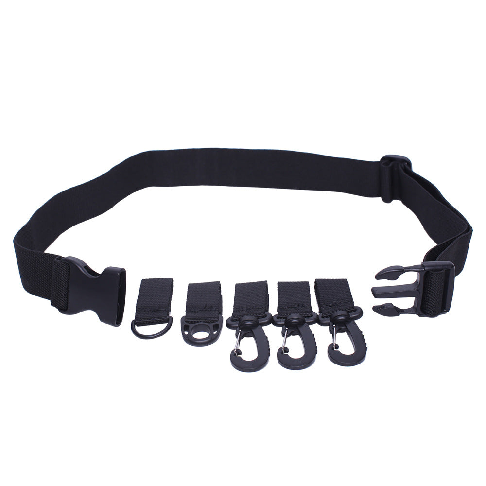 Fishing Accessories Belt Buckle D Ring Hook