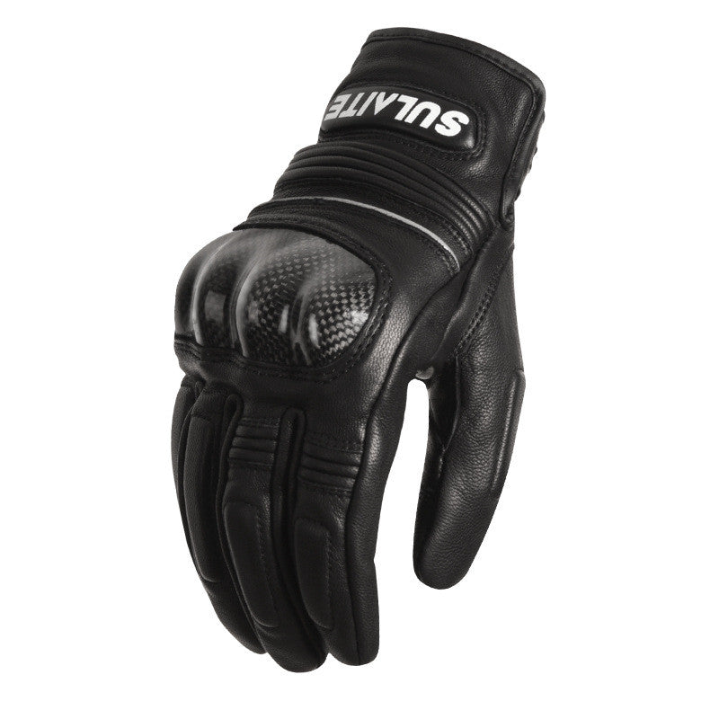 Sheepskin Riding Full Finger Gloves