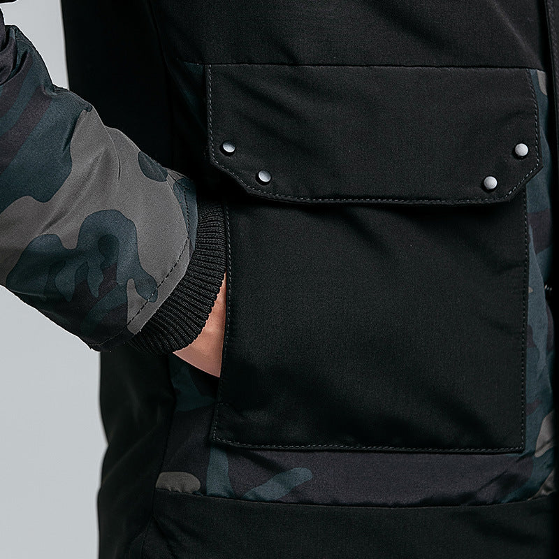 camouflage cotton men's cotton jacket