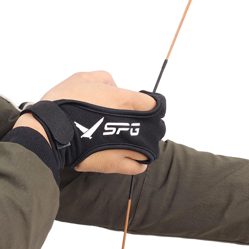 Three-finger Gloves Archery Finger Guard