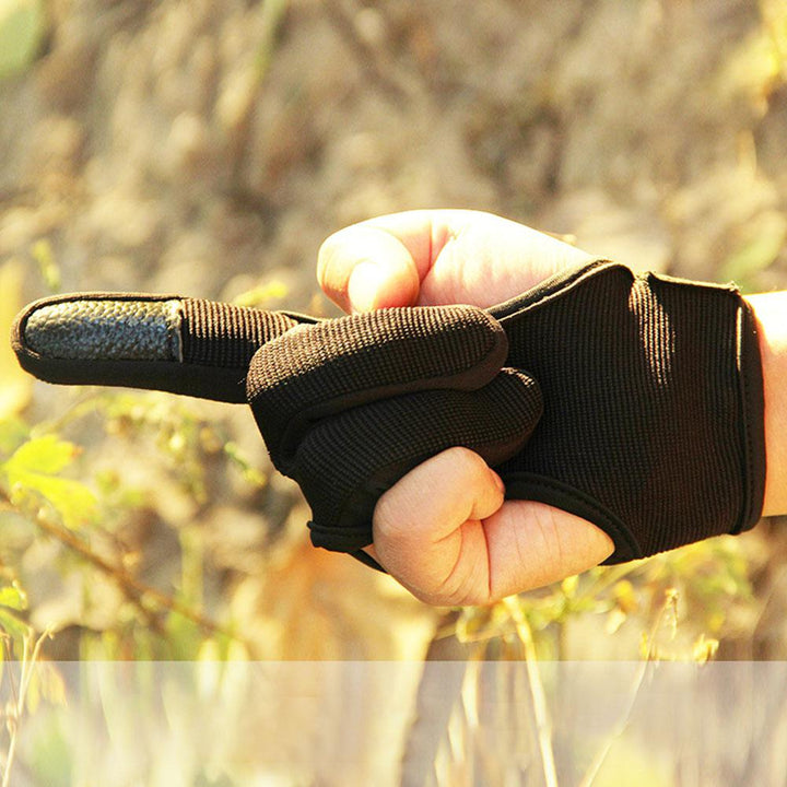 Three-finger Gloves Archery Finger Guard