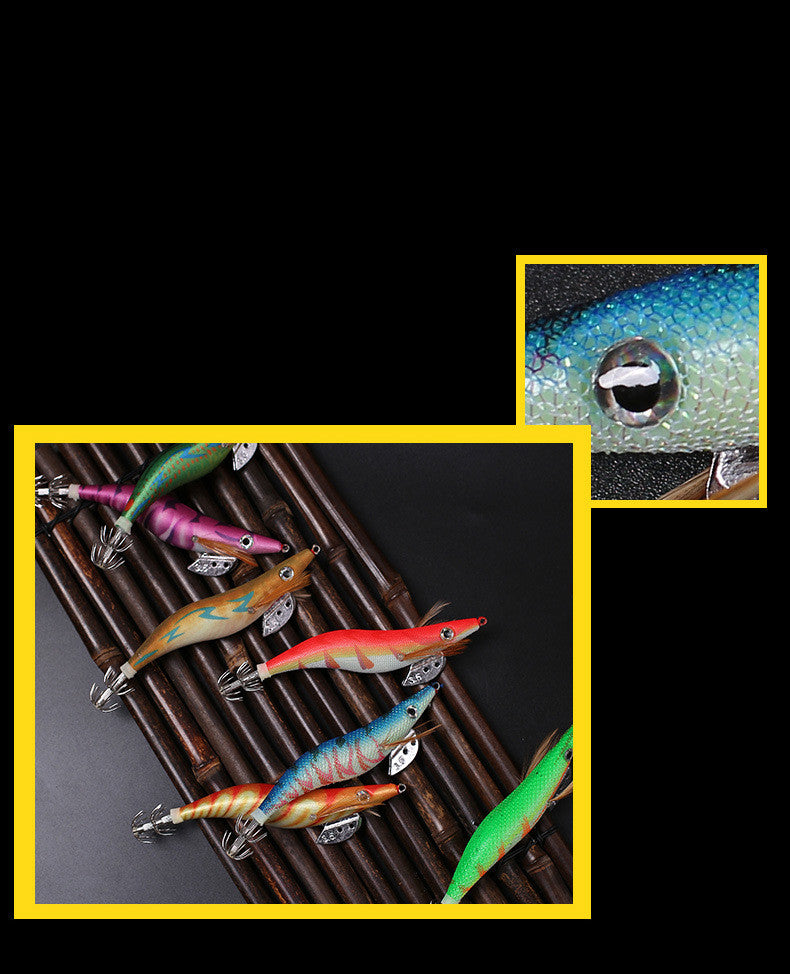 Luminous Wood Shrimp Bag 10 Pieces