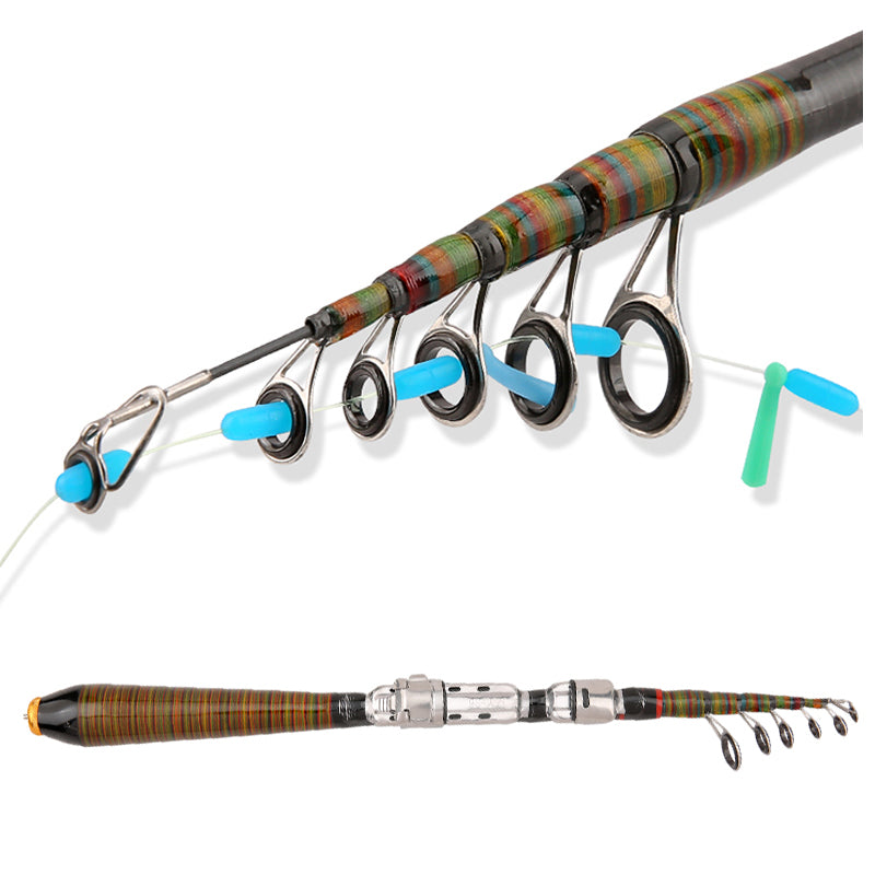 Telescopic Rock Fishing Rod Spinning Fly Carp