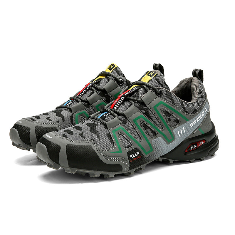 Durable Trekking Sneakers Men's Footwear