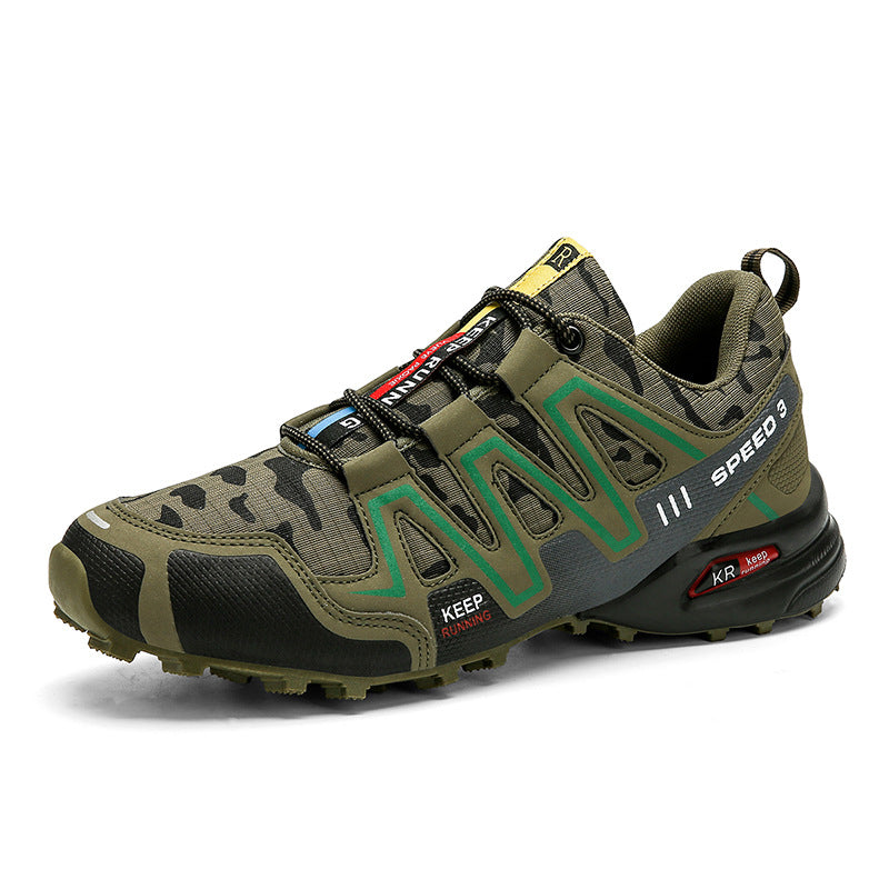 Durable Trekking Sneakers Men's Footwear
