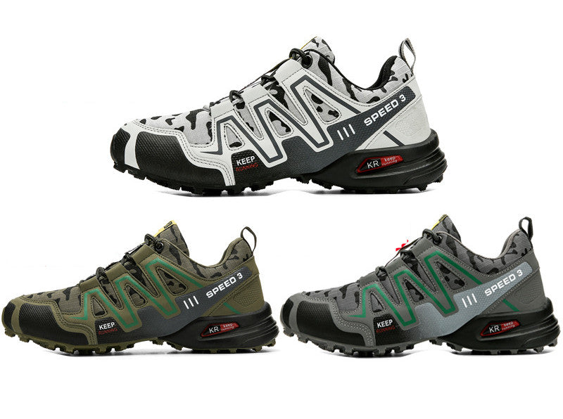 Durable Trekking Sneakers Men's Footwear