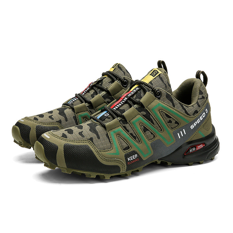 Durable Trekking Sneakers Men's Footwear