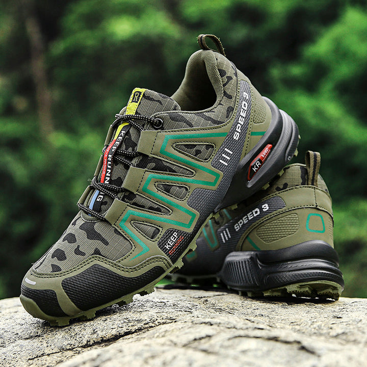 Durable Trekking Sneakers Men's Footwear