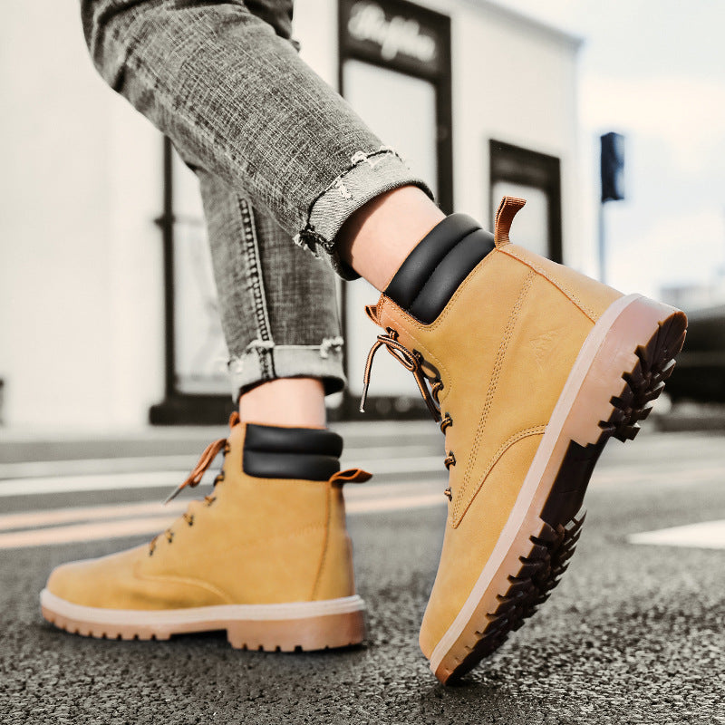 British Fashion High-top Boots