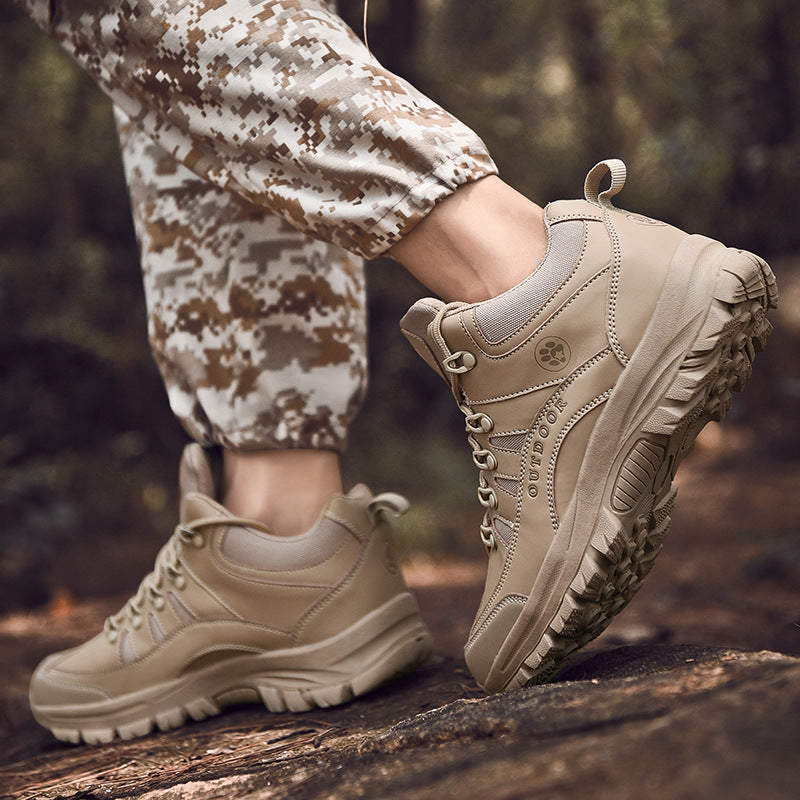 Large size men's hiking shoes