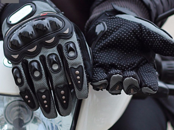 Racing motorcycle gloves locomotive