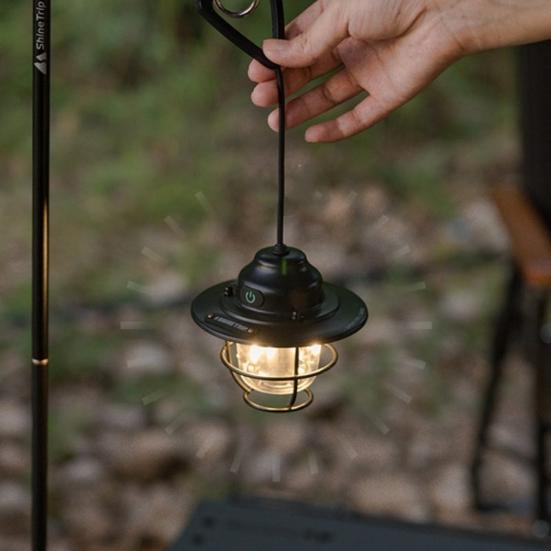 Camping Lantern Pine Cone Lamp Chandelier