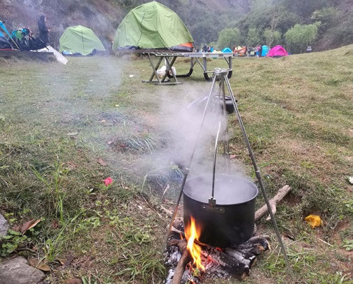 aluminum alloy tripod camping supplies