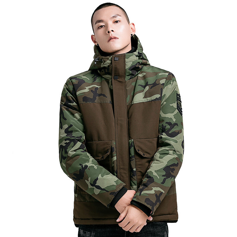 camouflage cotton men's cotton jacket