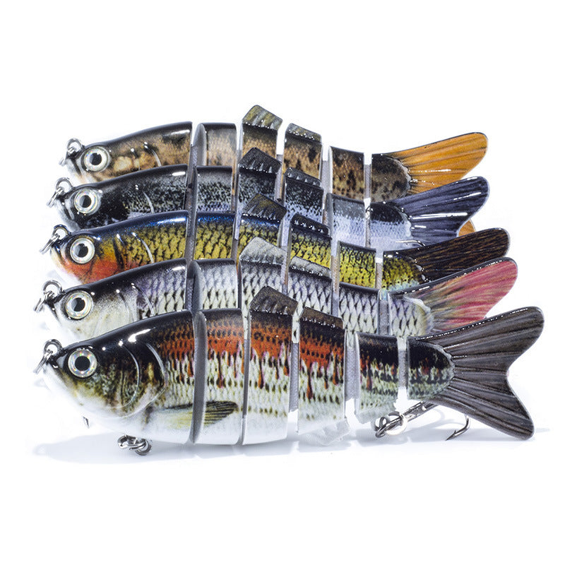 Fishing bait hard bait section 6 lures