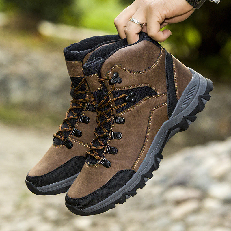Large Men Outdoor Snow Boots High Top