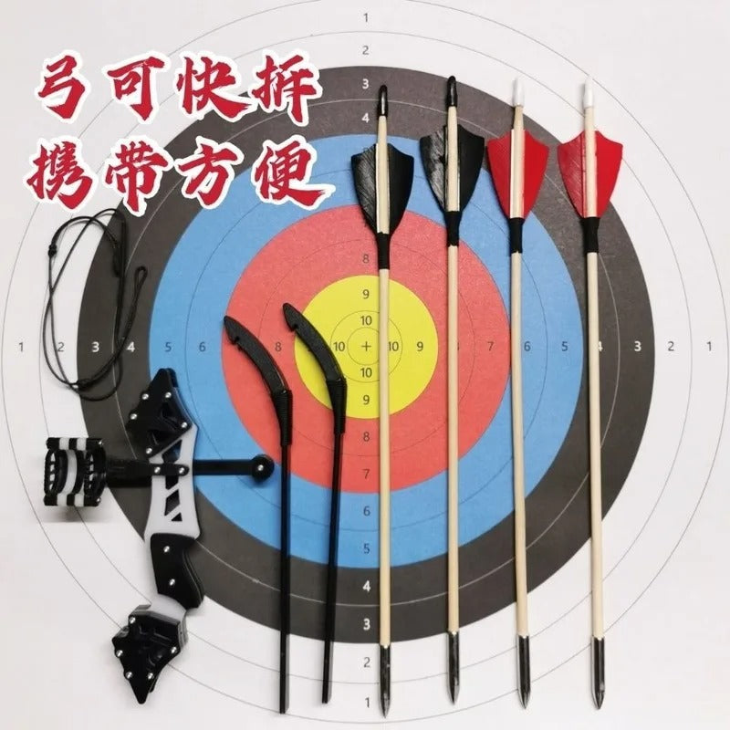 Mini Bow And Arrow Beauty Hunting Reflex Bow