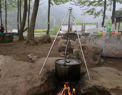 aluminum alloy tripod camping supplies