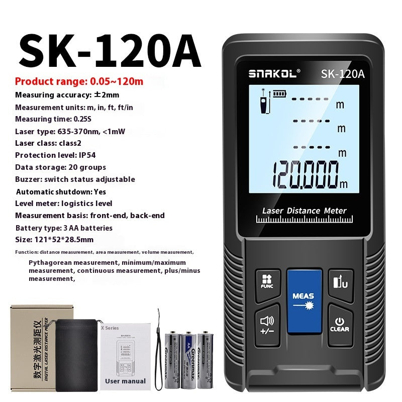 Laser Range Finder 120 M