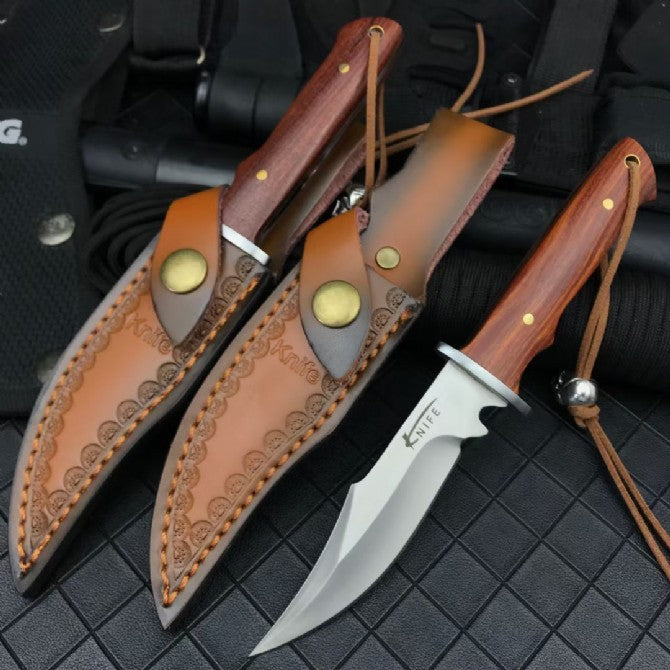 Mini Straight Knife Camping Hunting