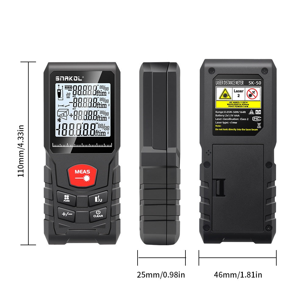 High Precision Hand-held Laser Range Finder