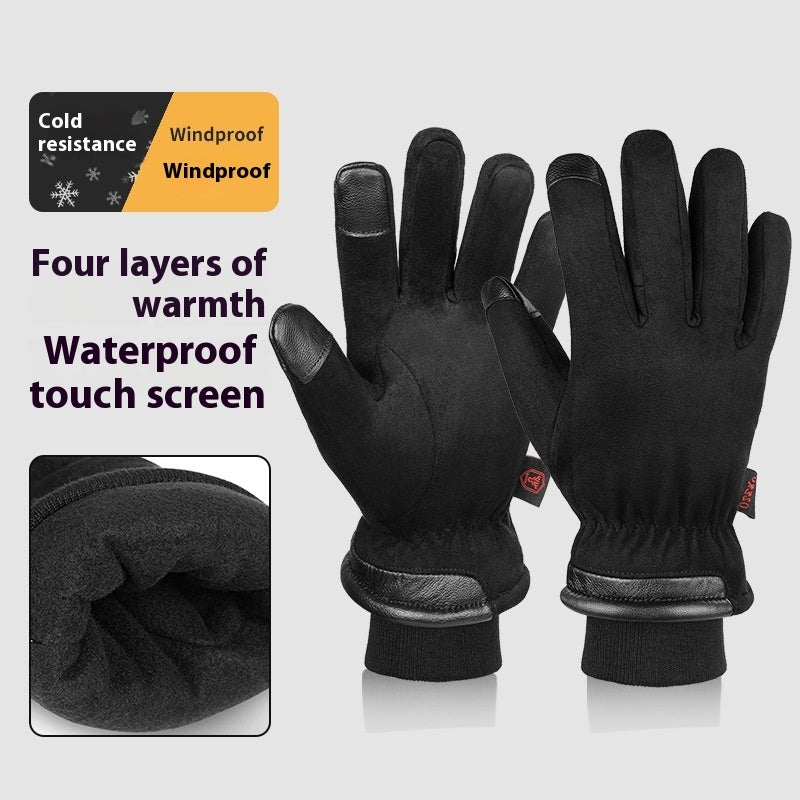 Warm Hiking And Climbing Ski Gloves