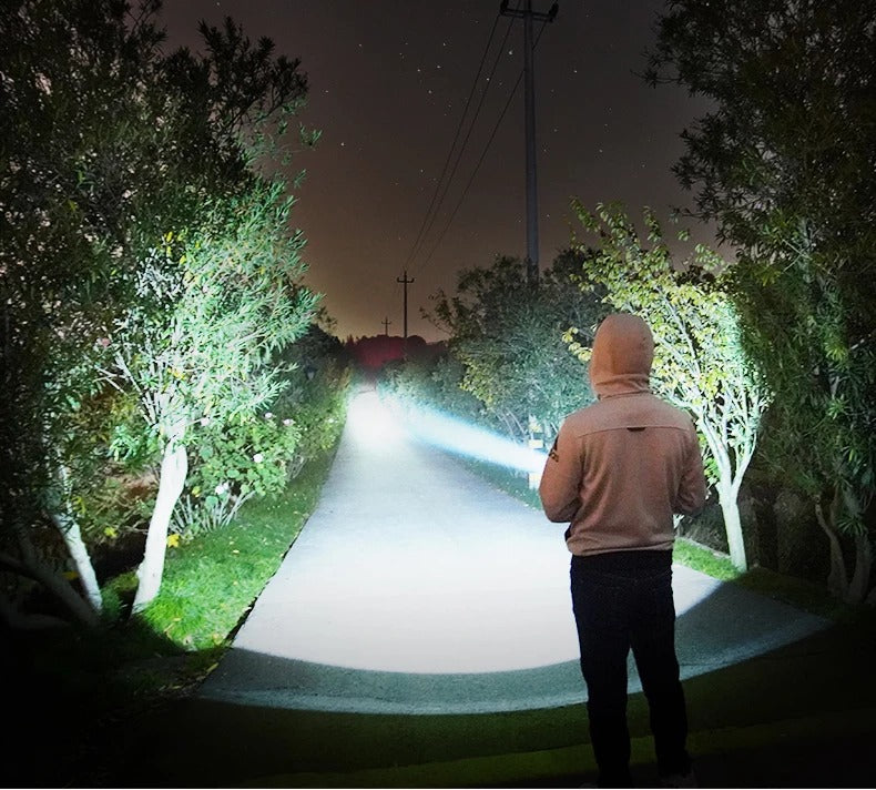 Strong Flashlight Focusing Led Light