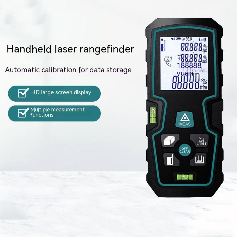 Holding Range Finder Double Horizontal Bubble Infrared Measuring Instrument