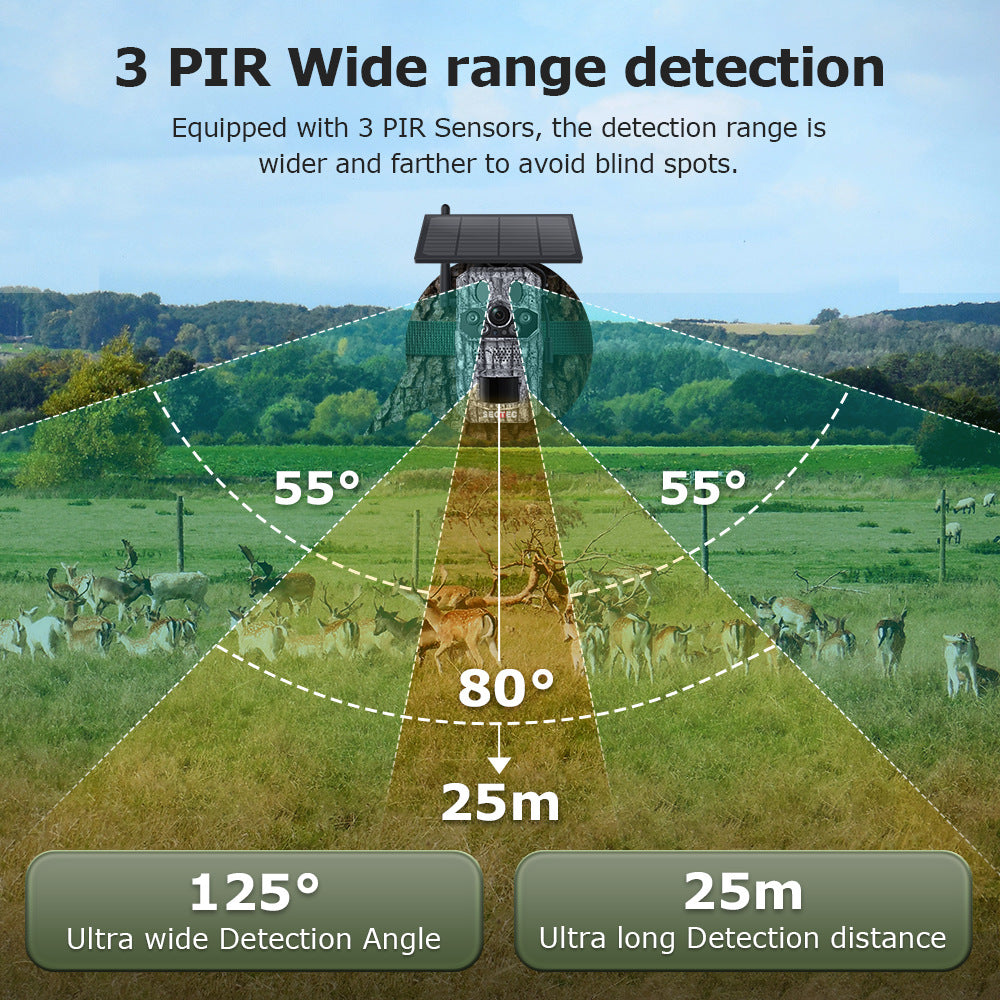 4G Hunting Camera Intelligent Positioning