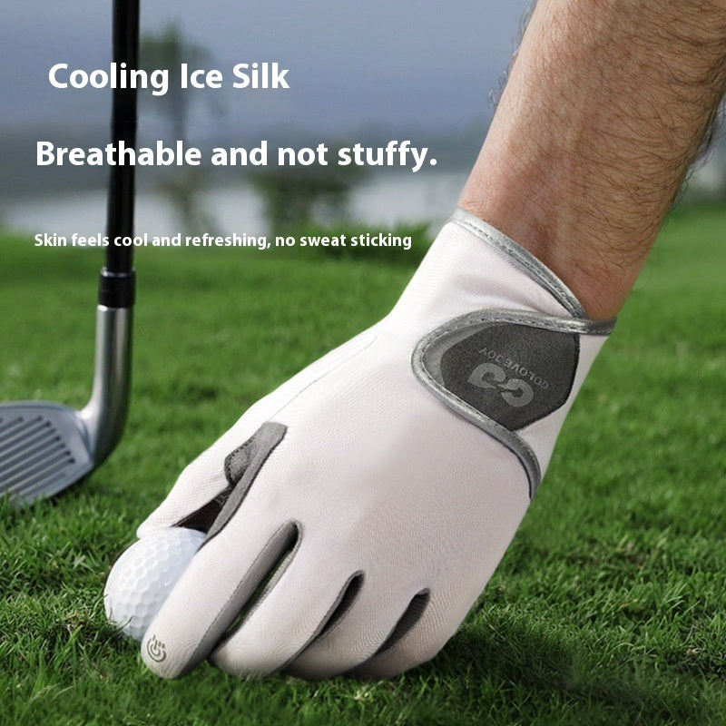 Golf Gloves Summer Ice Silk