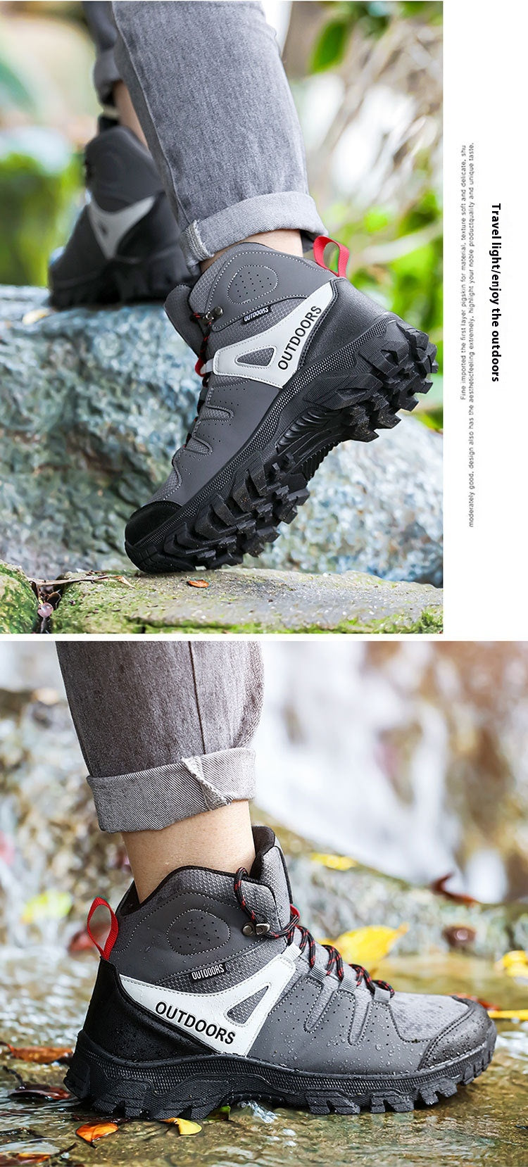 Tourist Hiking Shoes Wear-resistant Non-slip