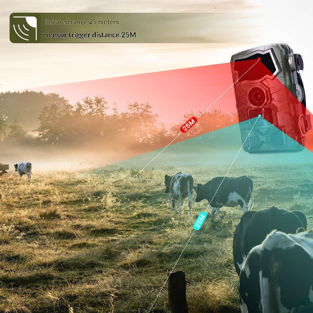 Wi-Fi Hunting Camera For Outdoor Scientific Research