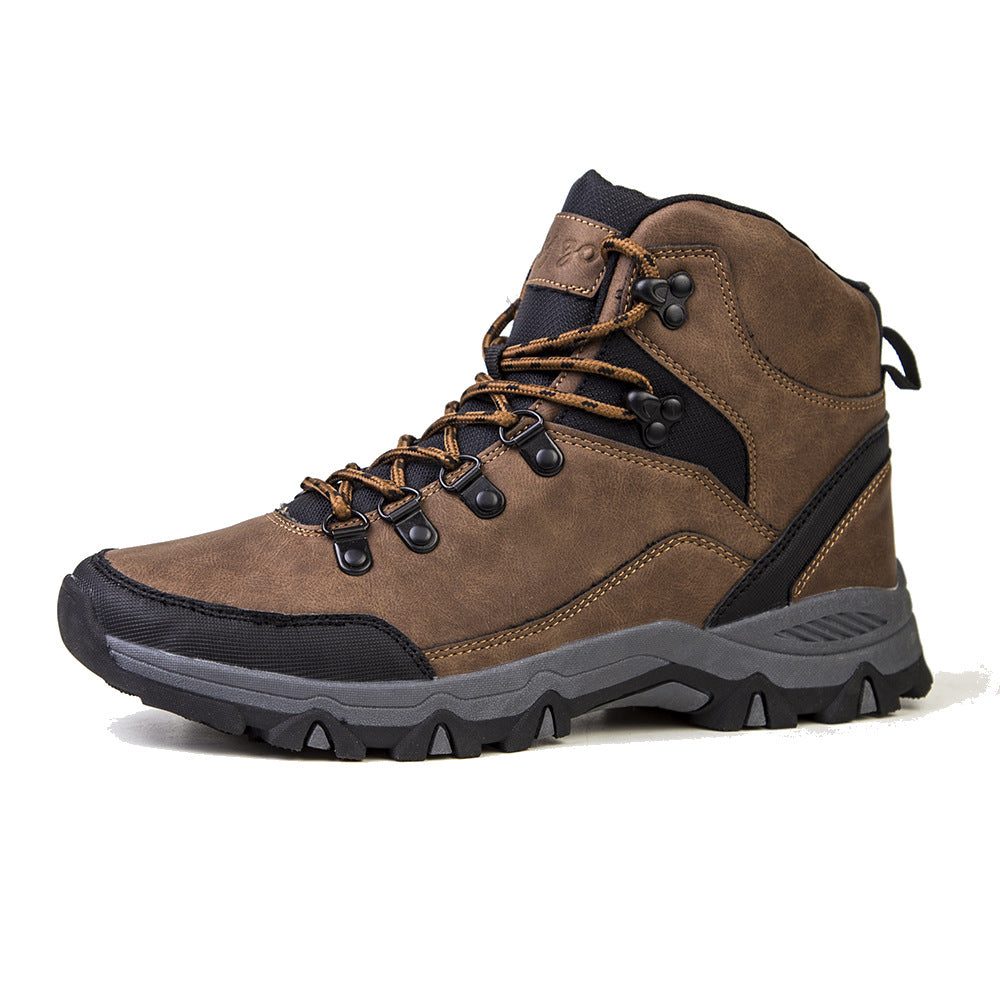 Large Men Outdoor Snow Boots High Top