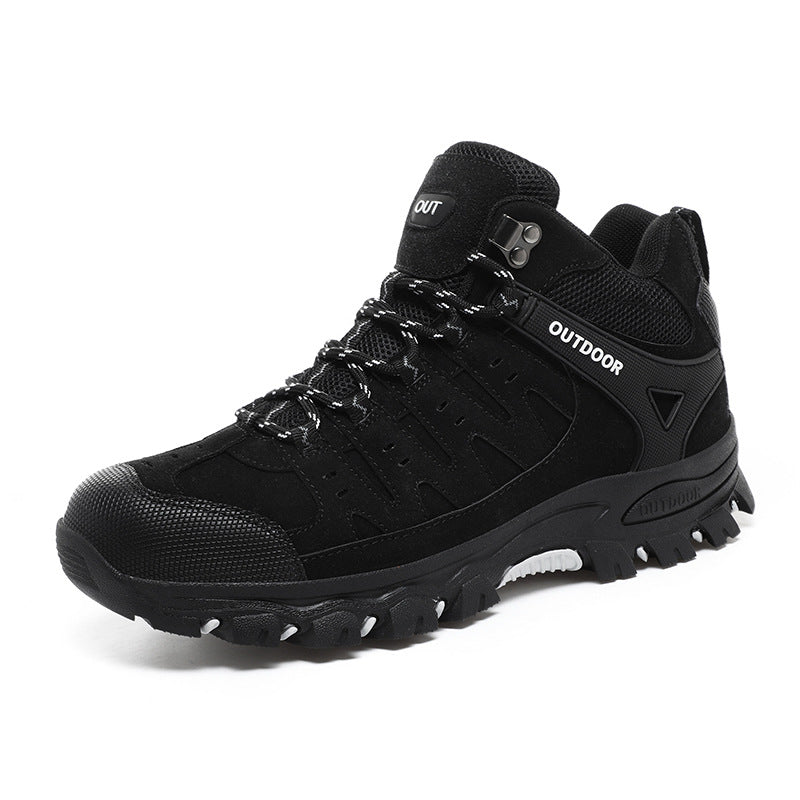 Plus Size Hiking Shoes Men's High-top