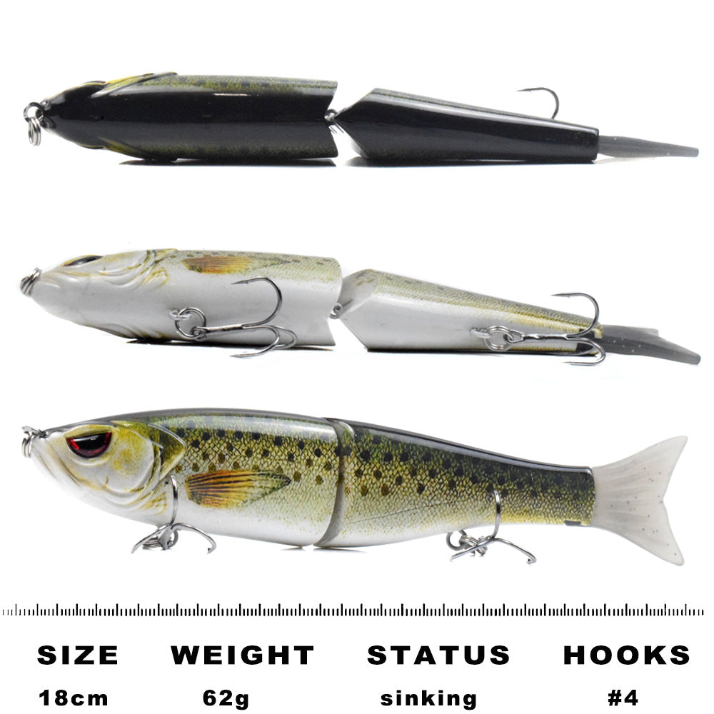 Two Metal Linked Bionic Lure