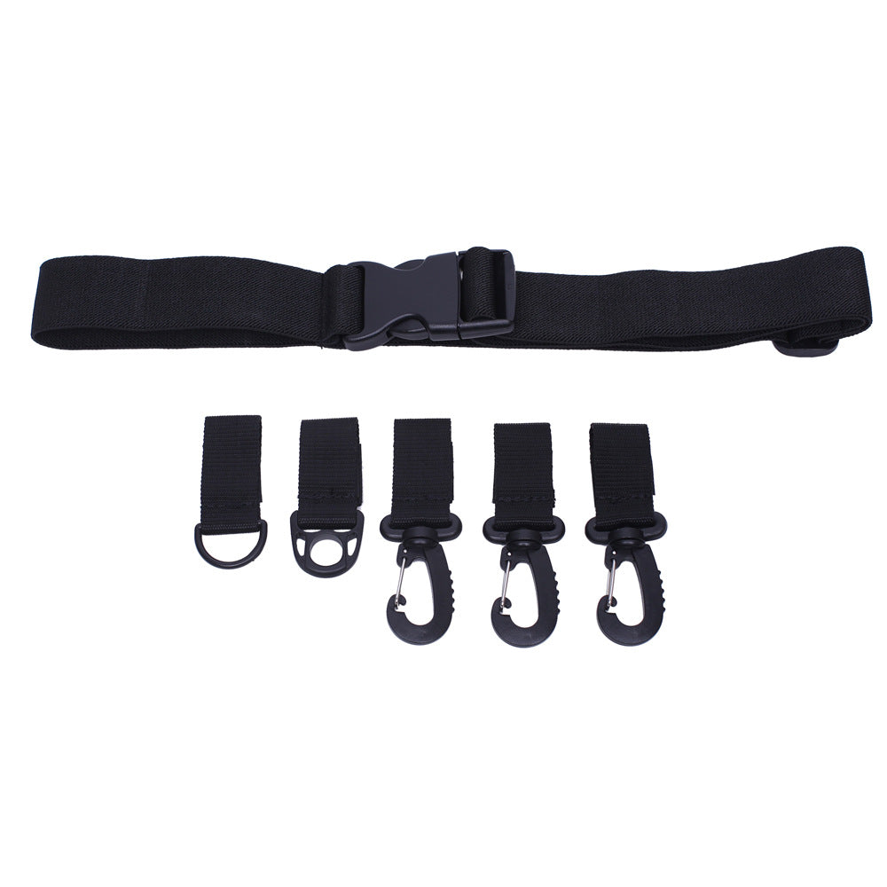 Fishing Accessories Belt Buckle D Ring Hook