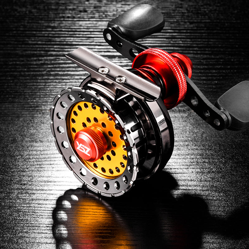 All Metal Fly Fishing Reel Center Wheel