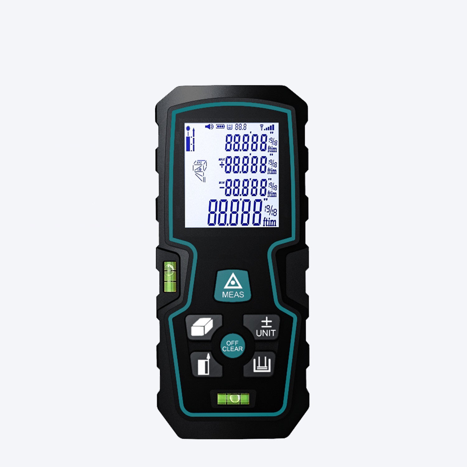 Holding Range Finder Double Horizontal Bubble Infrared Measuring Instrument