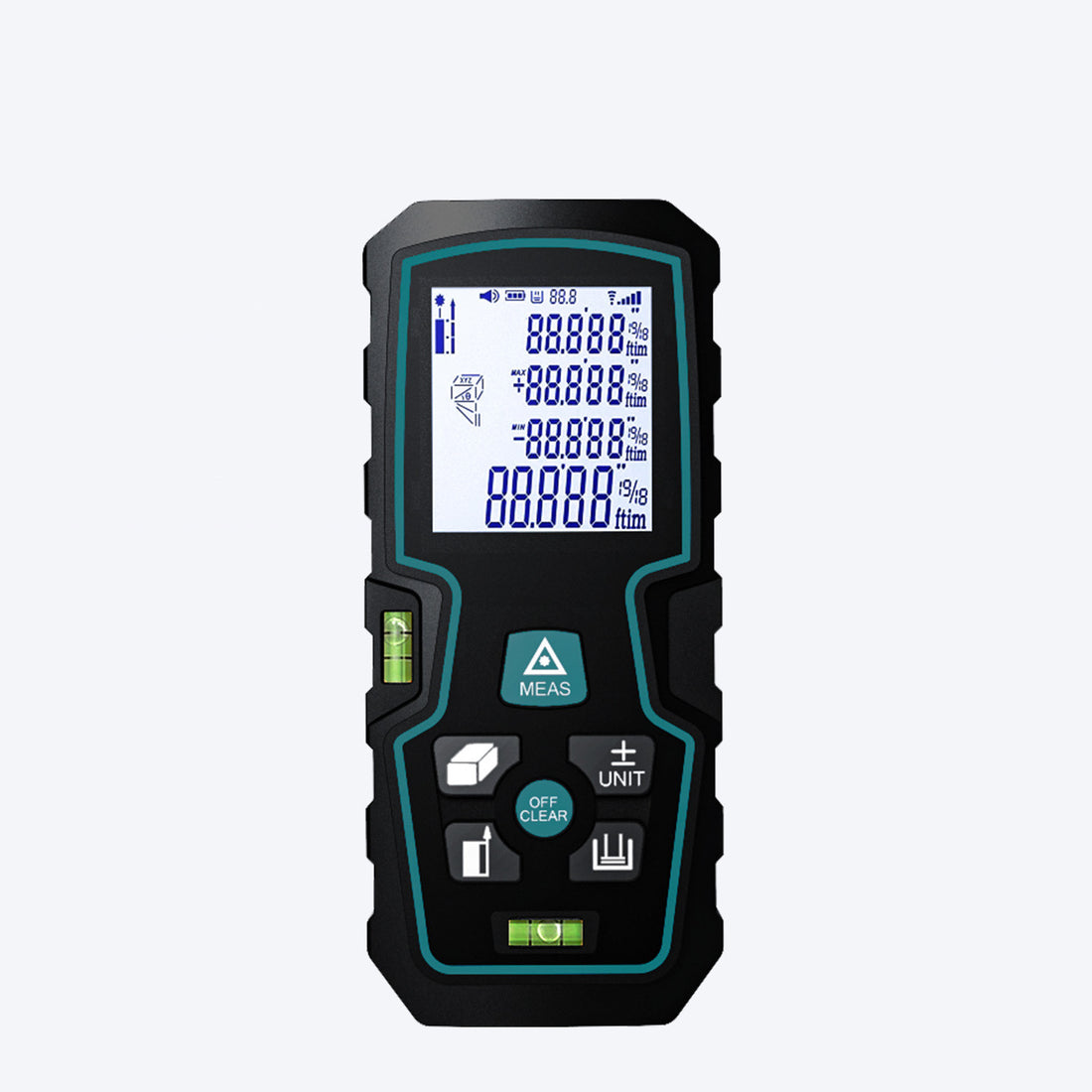 Holding Range Finder Double Horizontal Bubble Infrared Measuring Instrument