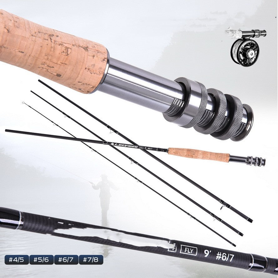 Fly Fishing Rod Bag Reel Combo With Carry Case
