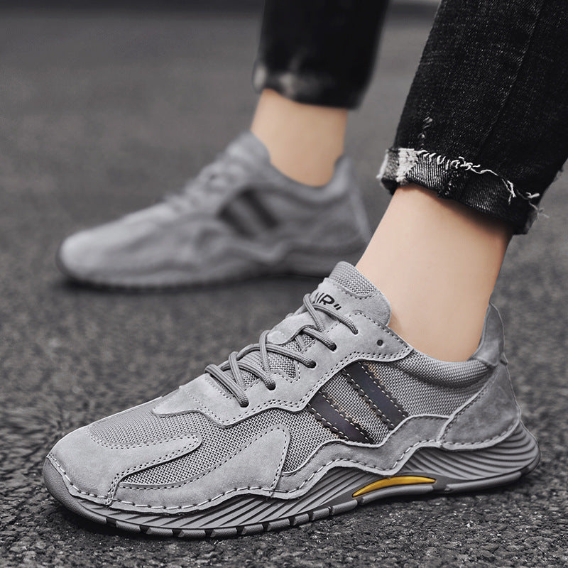 Men's Low-top Lace-up Hiking Boots