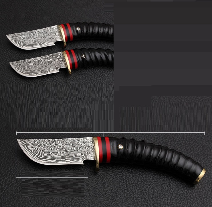 Handforged Damascus Hunting Knife