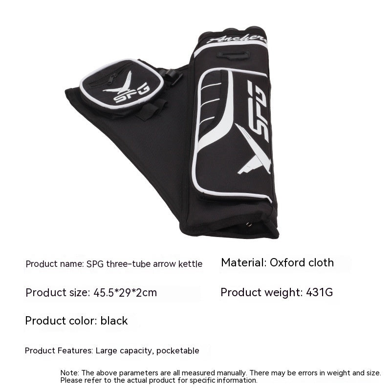 Archery Three-tube Arrow Pot Quiver